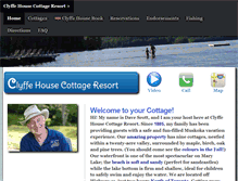 Tablet Screenshot of clyffehouse.com